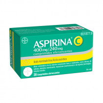 Aspirina C (400/240 Mg 20 Comprimidos Efervescentes)