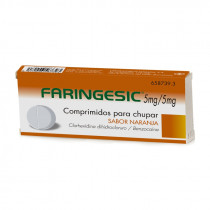 Faringesic (20 Comprimidos Para Chupar Naranja)