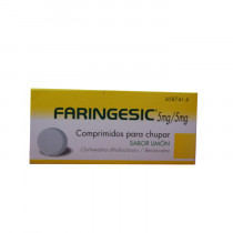 Faringesic (20 Comprimidos Para Chupar Limon)