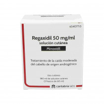 Regaxidil (50 Mg/Ml Solución Cutanea 3 Frascos 60 Ml)