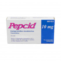 Pepcid (10 Mg 12 Comprimidos Recubiertos)