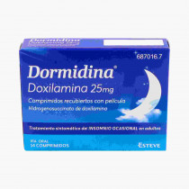Dormidina (25 Mg 14 Comprimidos)