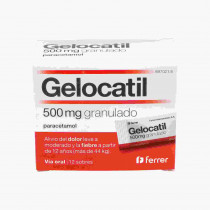 Gelocatil (500 Mg 12 Sobres Granulado)