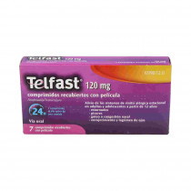 Telfast (120 Mg 7 Comprimidos Recubiertos)