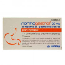 Normogastrol Efg (20 Mg 14 Comprimidos Gastrorresistentes)