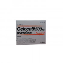 Gelocatil (500 Mg 12 Sobres Granulado)