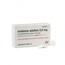 Oralsone Adultos (2.5 Mg 12 Comprimidos Para Chupar)