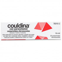 Couldina Con Paracetamol (20 Comprimidos Efervescentes)