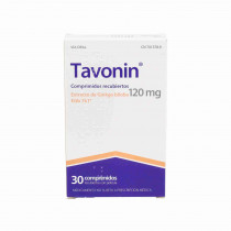 Tavonin (120 Mg 30 Comprimidos Recubiertos)