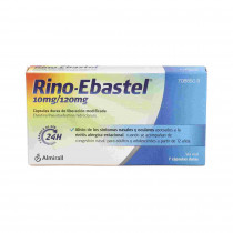 Rino-Ebastel 10 Mg/120 Mg 7 Cápsulas Liberación Modificada