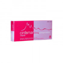 Cinfamar Infantil (25 Mg 10 Comprimidos)