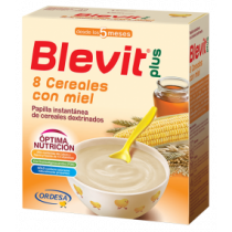 Blevit Plus 8 Cereales Con Miel 1000 Gr.