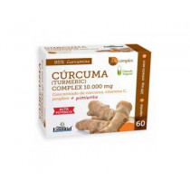 Nature Essential Cúrcuma 95%+Jengibre+Pimienta+Vit C 60 Cápsulas