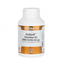 Equisalud Holovit Vitamina D3 2.000 Ui + K2 60 Mg 180 Cápsulas