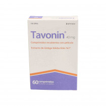 Tavonin (40 Mg 60 Comprimidos Recubiertos)