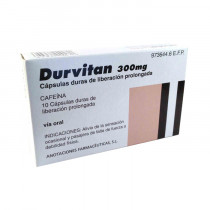 Durvitan Retard (300 Mg 10 Cápsulas Liberacion Prolongada)