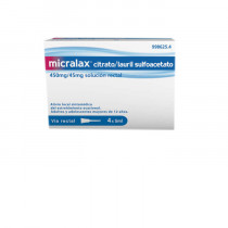 Micralax (Emulsion Rectal 4 Microenemas 5 Ml)