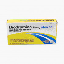 Biodramina (20 Mg 6 Chicles)