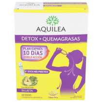 Aquilea Detox + Quemagrasas 10 Sticks Bebibles.