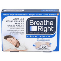 Breathe Right Tiras Nasales 30 Unidades