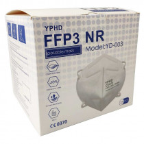 YPHD Mascarilla FFP3 NR 25 Unidades