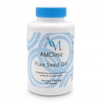 Flax Seed Oil 100 Cápsulas Amclinic