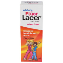 Fluor Diario 0,05 % 500 Ml. Fresa Lacer