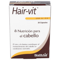 Hair-vit 30 Cápsulas Health Aid 