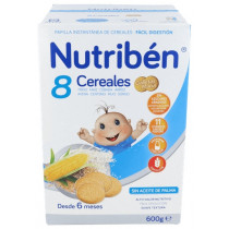 Nutriben 8 Cereales Galletas Maria