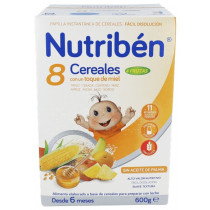 Nutriben 8 Cereales Y Miel 4 Frutas 600 G
