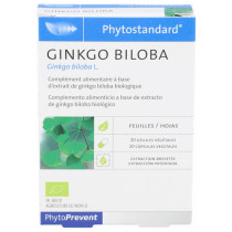 Phytostandard Ginkgo 20 Cápsulas Pileje