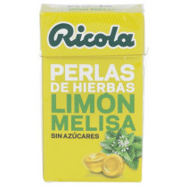 Ricola Perlas Sin Azúcar Limón Melisa 25 gr.