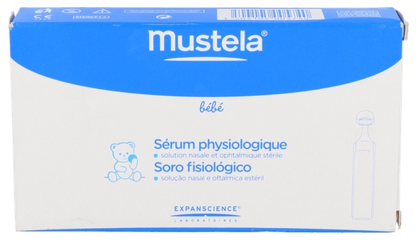 Suero fisiológico para bebés y monodosis – Mustela