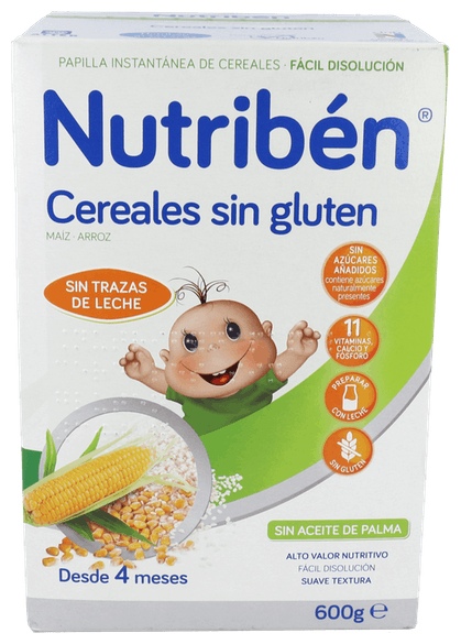 Nutriben cereales sin gluten