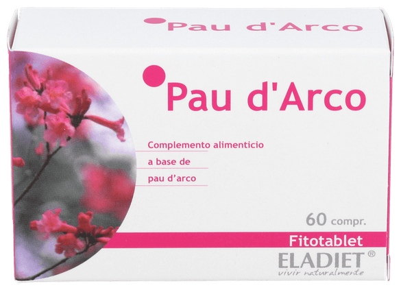 Pau D,Arco 60 Ccomprimidos Eladiet | Farmacia Ribera.