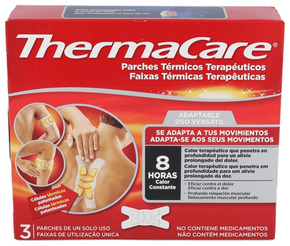 Thermacare Adaptable Parches Termicos 3 Parches.