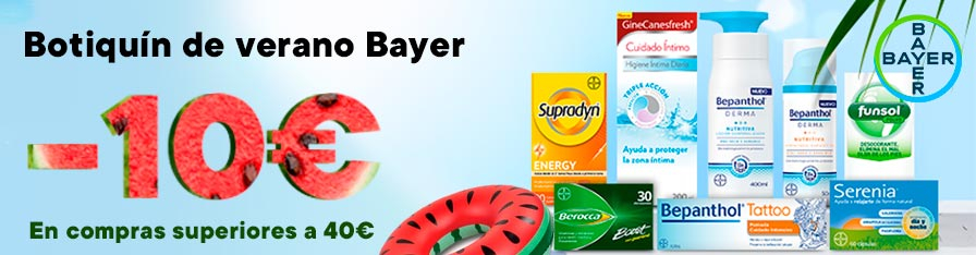 Botiquín del verano Bayer